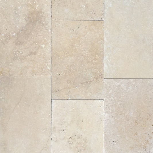 Calico Travertine Tumbled Premium