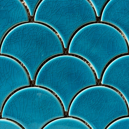 Crackle Scale Ocean Mosaic