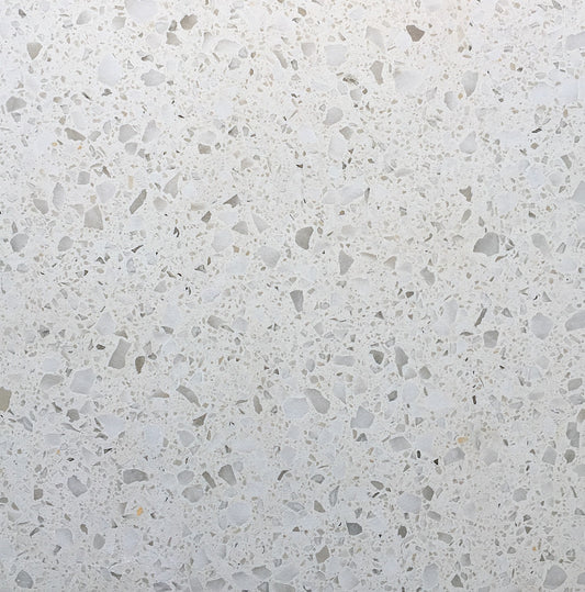 Salta White Porcelain Terrazzo