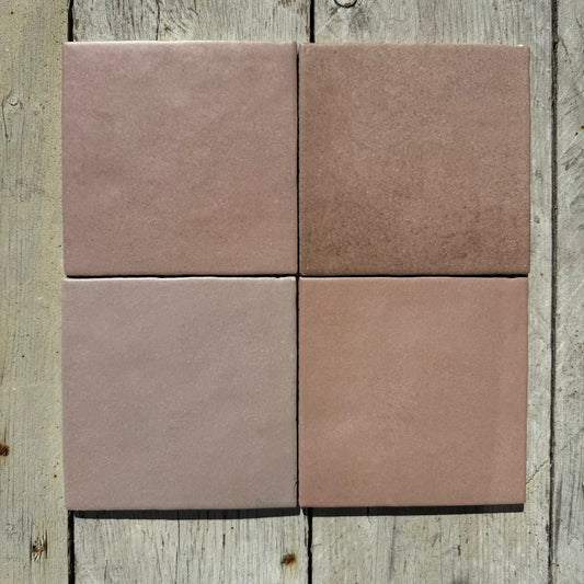 Vintage Pink Matt Square