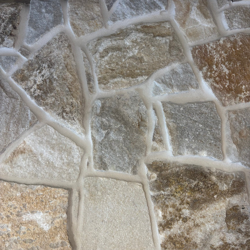 Crystal Quartz Random Stone Wall Cladding – Sunshine living