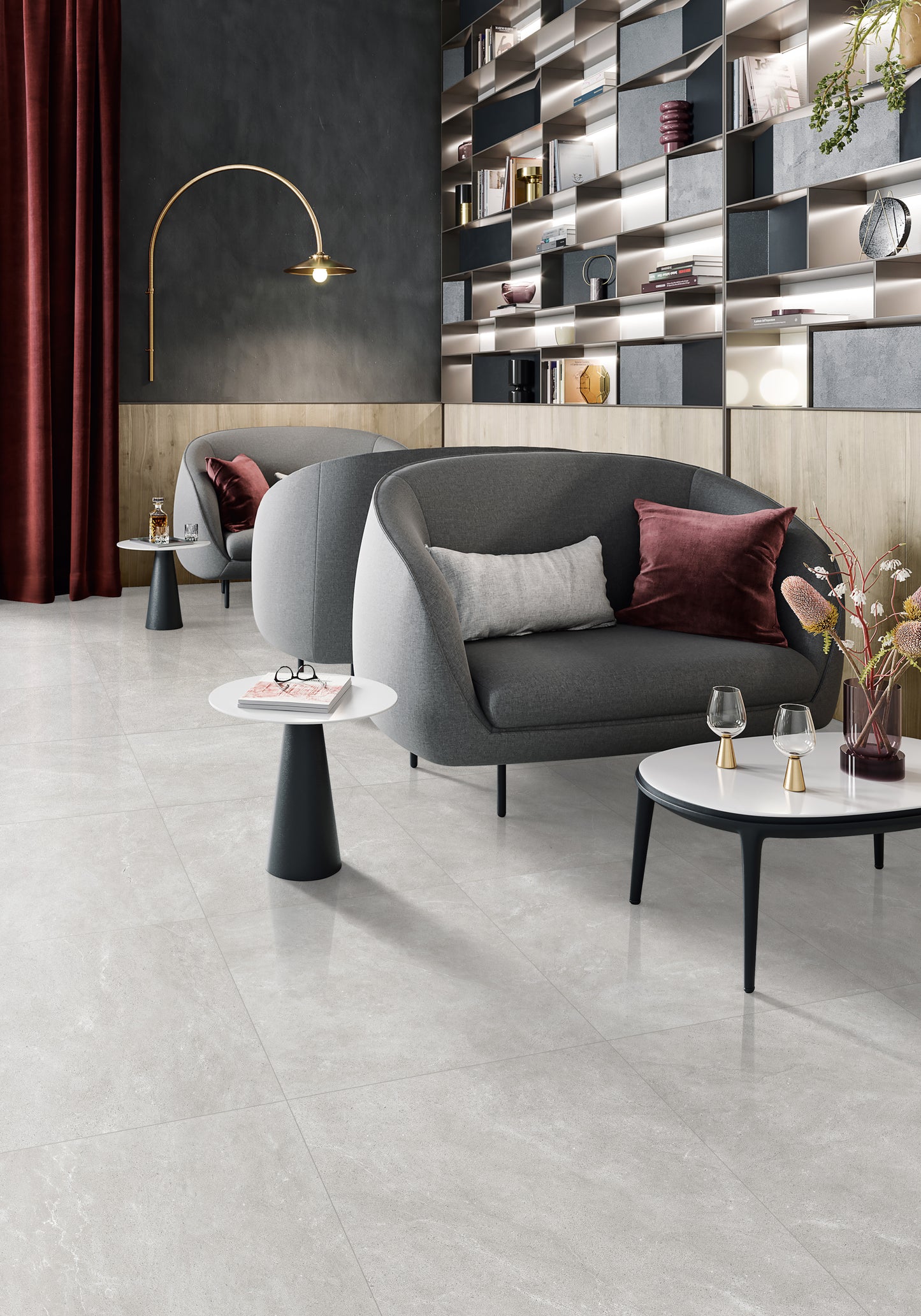 Porto Pearl Gloss Porcelain