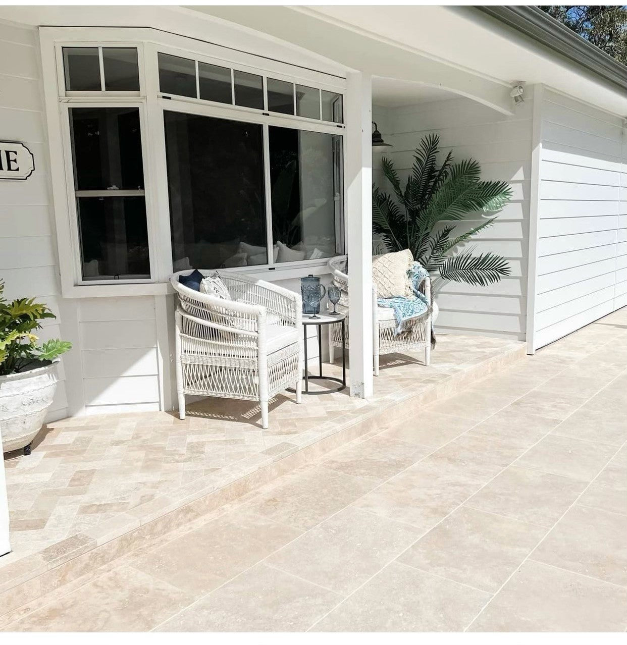 Calico Travertine Tumbled/Unfilled Premium