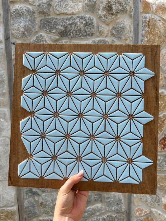 Star Blue Gloss Mosaic