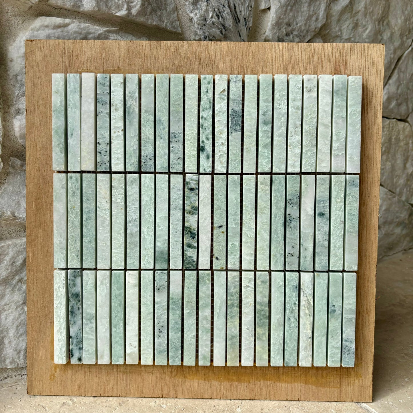 Cordoba Green Finger Marble Mosaic