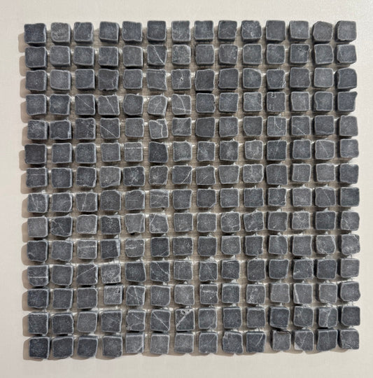 Roman Handcut Pietra Grey Tumbled Mosaic 305x305