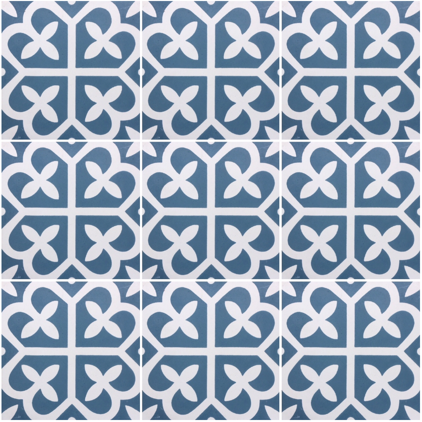 Greece Royal Blue Encaustic